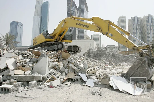 اقدامات قبل از تخریب