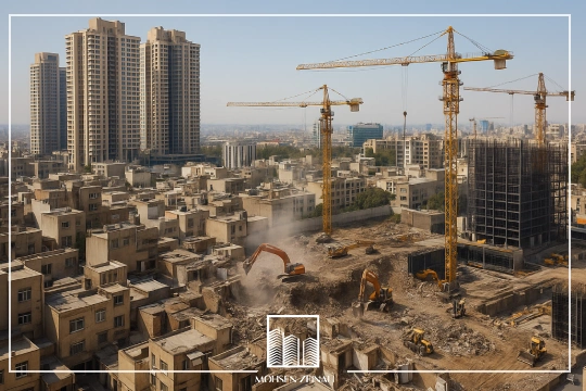 مراحل تجمیع ملک