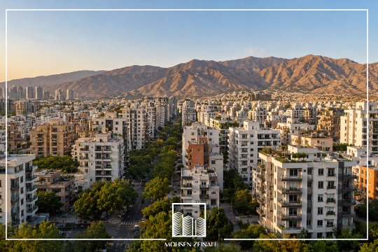 بهترین مناطق غرب تهران برای مشارکت در ساخت