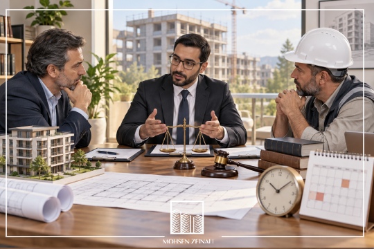 فسخ، تأخیر و دریافت مجوز در قرارداد مشارکت در ساخت